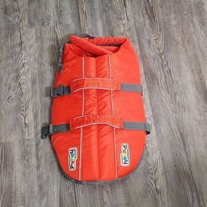 Outward Hound Granby Splash Orange Dog Life Jacket, Medium NWOT